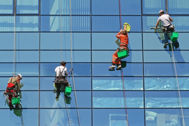 мытьё фасадов зданий в Минске