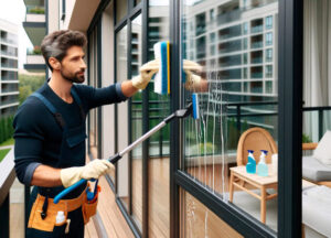Мойка балконов и лождий