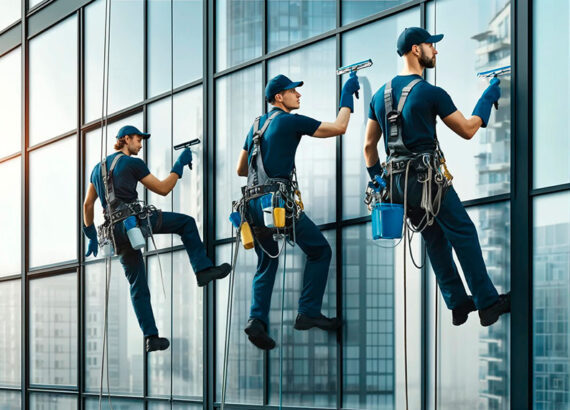 Мойка фасадов зданий